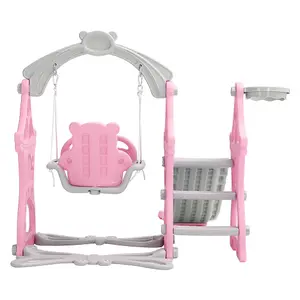 Toddler Swing and Slide Playset for Indoor and Outdoor