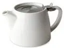 Whittard Forlife White Stump Teapot With Infuser