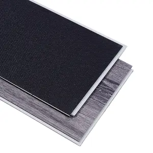 14pcs Dark Grey Wood Grain SPC Vinyl Flooring  Rectangle Flooring, 3.12m²