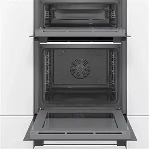 Bosch Series 4 MBS533BS0B Built In Electric Double Oven, Stainless Steel