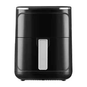 4.7L Black Knob Air Fryer with Smart Touch Display