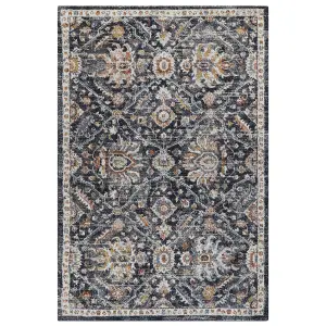 Area Rug 160 x 230 cm Blue and Beige MALISHKA