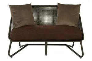 New Foundry 2 Seat Sofa With Curved Legs