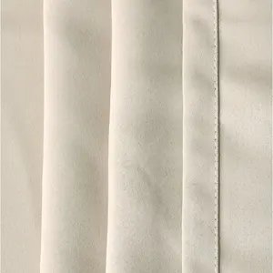 Fiffer Polyester Blackout Pinch Pleat Curtain Pair Cream / 117 x 183 cm