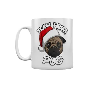 Grindstore Bah Hum Pug Christmas Mug White (One Size)