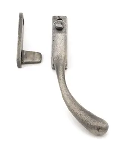 From The Anvil Antique Pewter Night-Vent Locking Peardrop Fastener - RH