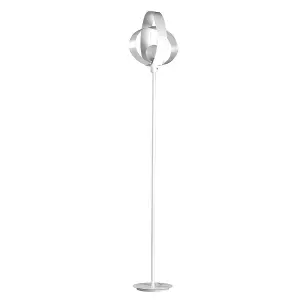 Luminosa Serena Designer Floor Lamp, White