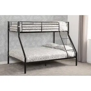 Harold Triple Sleeper Bunk Bunk Bed Black