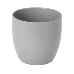 Verve Griffin Ceramic Plant pot (Dia) 16cm, (H)15cm, 2.1L