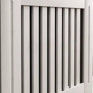 Vida Designs Arlington Small White MDF Radiator Cover