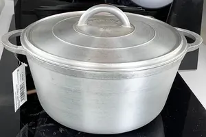 Buckingham Grounded Aluminium Dutch Oven Pot Casserole Dish  30 cm / 7 Litre