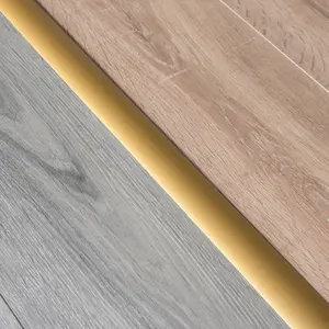 Self-adhesive anodised aluminium door floor bar edge trim threshold  930mm x 40mm a13 gold