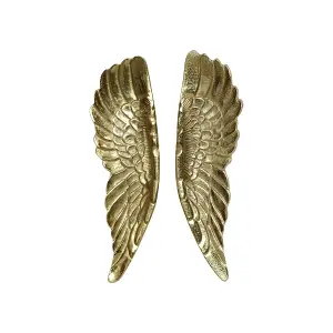 Melody Maison Pair of Gold Angel Wings