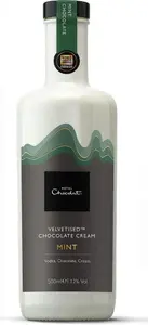 Hotel Chocolat Velvetised Cream Mint 500Ml - Vodka-Based Drink With Real Chocolate And Cream