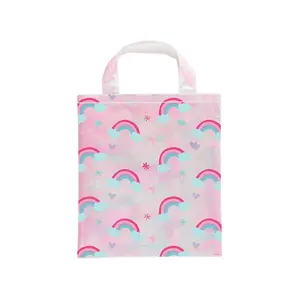 Amscan Rainbow Gift Bag Pink (One Size)