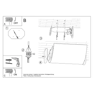 Emilio Wood Bronze 2 Light Classic Ceiling Light