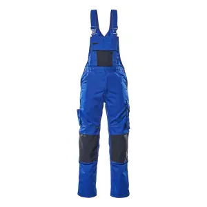 Mascot Unique Augsburg Bib & Brace - Royal/Dark Navy Blue   (36.5) (Leg Length - Short)