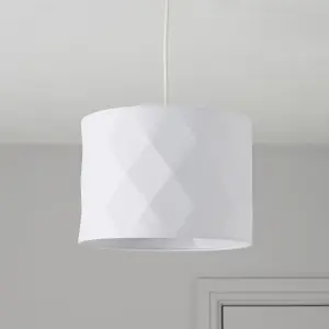 GoodHome Salusas Cream Light shade (D)40cm