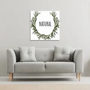 Natural (Canvas Print) / 101 x 101 x 4cm