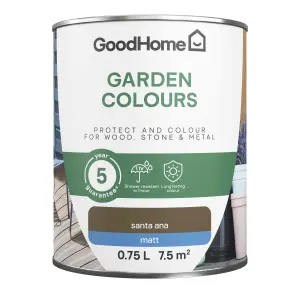 GoodHome Colour It Santa Ana Matt Multi-surface paint, 750ml