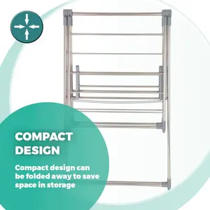 Steel Foldable Gullwing Drying Rack