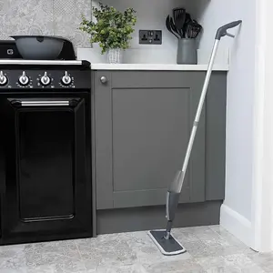 2 in 1 Spray And Microfiber Mop - Grey