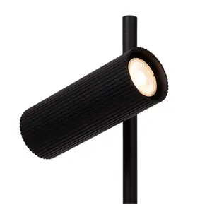 Lucide Clubs Modern Table Lamp - 1xGU10 - Black