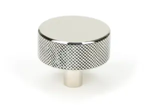 From The Anvil Polished Nickel Brompton Cabinet Knob - 38mm (No rose)