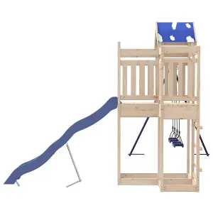 Berkfield Outdoor Playset Solid Wood Pine