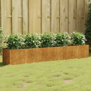 Berkfield Garden Raised Bed 200x40x40 cm Corten Steel