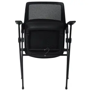 Beliani Modern Set of 2 Chairs VALDEZ Black