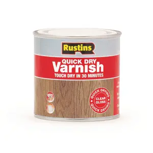 Rustins Quick Dry Varnish Gloss - Clear 250ml