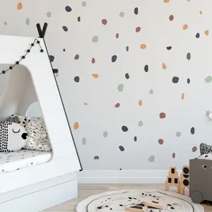 Modern Boho Chic Polka Dot Stickers