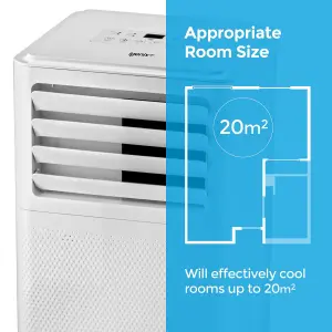 Igenix IG9909WIFI 3-in-1 Portable Smart Air Conditioner, White