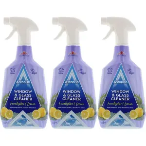 Astonish Window & Glass Cleaner, 750 ml (Pack of 3)