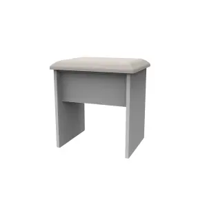 Heddon Stool in White Matt (Ready Assembled)