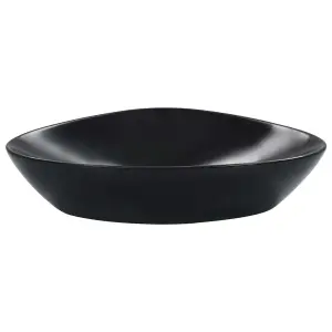 Berkfield Wash Basin 58.5x39x14 cm Ceramic Black