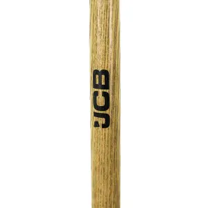 JCB 12 Teeth Heritage Garden Rake, Heavy-duty Carbon Steel and Ash Wood Shaft JCBHGR01