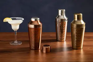 Maison by Premier Recipe Silver Cocktail Shaker