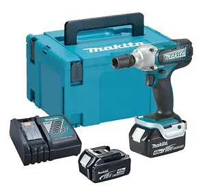 Makita DTW190RMJ 18v Cordless LXT 1/2" Impact Wrench + 2 x 4.0ah Charger +MakPac