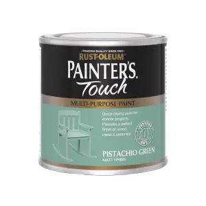 Rust-Oleum Painter's Touch Pistachio Green Matt Multi-room Furniture paint, 250ml