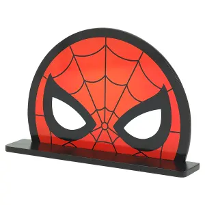 Marvel Spider-Man Small Wall Shelf, Red and Black, 42cm W X 8cm D X 27cm H