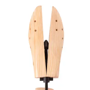 Hardys Wooden Shoe Tree - Easy Adjustment, Tree & Shoe Stretcher/Expander Combination, Conforms to Width/Length - UK Size 7-11