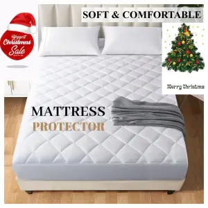 Mattress Protector King Size Quilted Microfiber