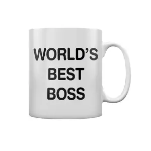 Grindstore Worlds Best Boss Mug White (One Size)