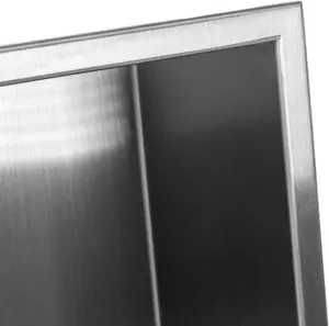 Thermopanel 304 Stainless Steel Recess Shower Niche - Stainless Steel (610 x 305 x 103mm)