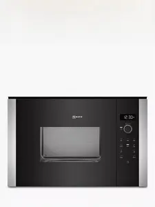 Neff HLAWD23N0B Built-In Microwave, Black