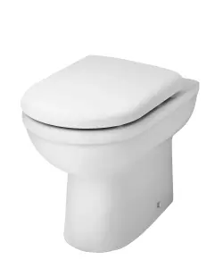 Comfort Height Back To Wall Toilet Pan   - 440mm x 360mm x 540mm