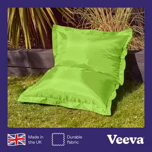 Veeva Kids Bazaar Bag Lime Green Indoor Outdoor Kids Bean Bag