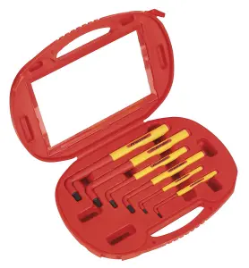 Sealey Hex Key Set 6pc Extra-Long VDE AK7177